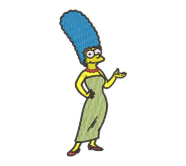 Marge Simpson Diseños de Bordado