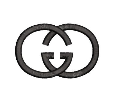 Mini Logo Gucci Diseños de Bordado