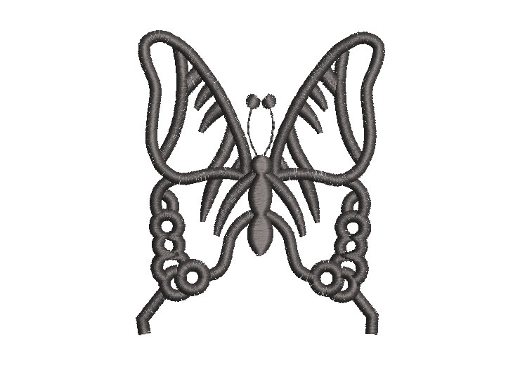 Mini Mariposa Diseños de Bordado