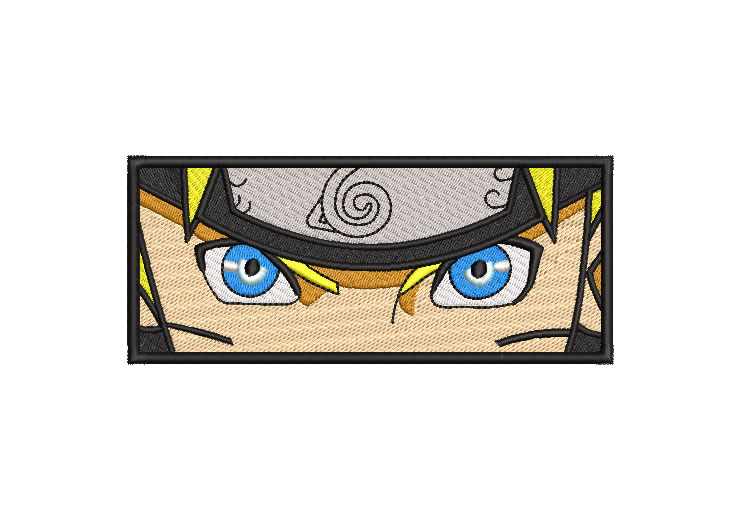 Naruto Uzumaki Cuadro Diseños de Bordado