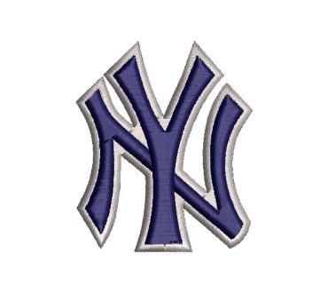 New York Yankees Logo Diseños de Bordado