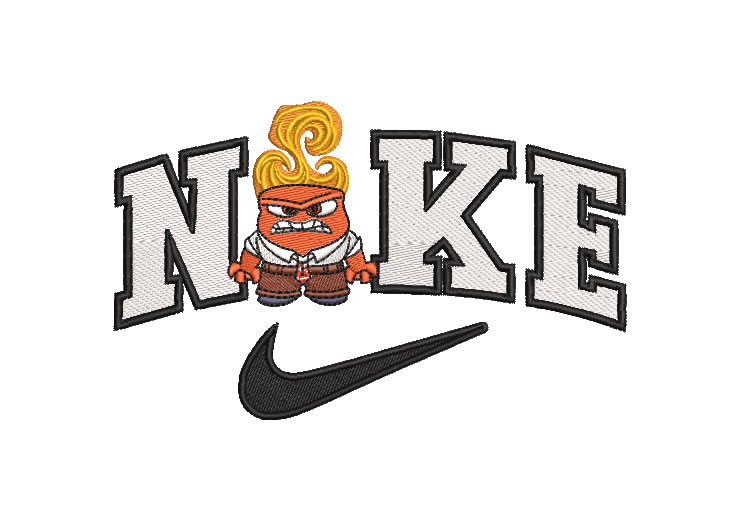 Nike Furia Intensamente Diseños de Bordado