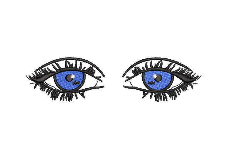 Ojos Azules Diseños de Bordado