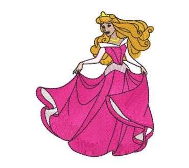 Princesa Aurora Diseños de Bordado