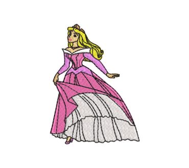 Princesas Aurora Disney Diseños de Bordado