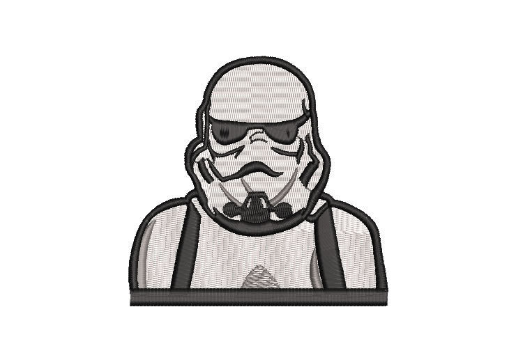 Stormtrooper Star Wars Diseños de Bordado