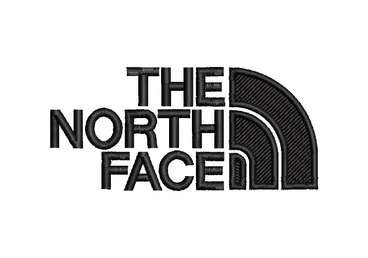 The North Face Logo Diseños de Bordado