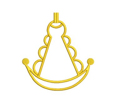 Virgen del rocio religioso Diseños de Bordado