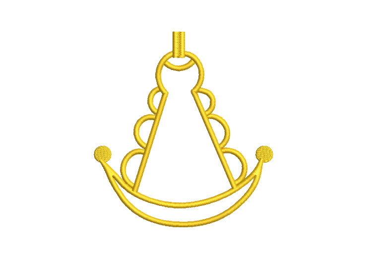 Virgen del rocio religioso Diseños de Bordado